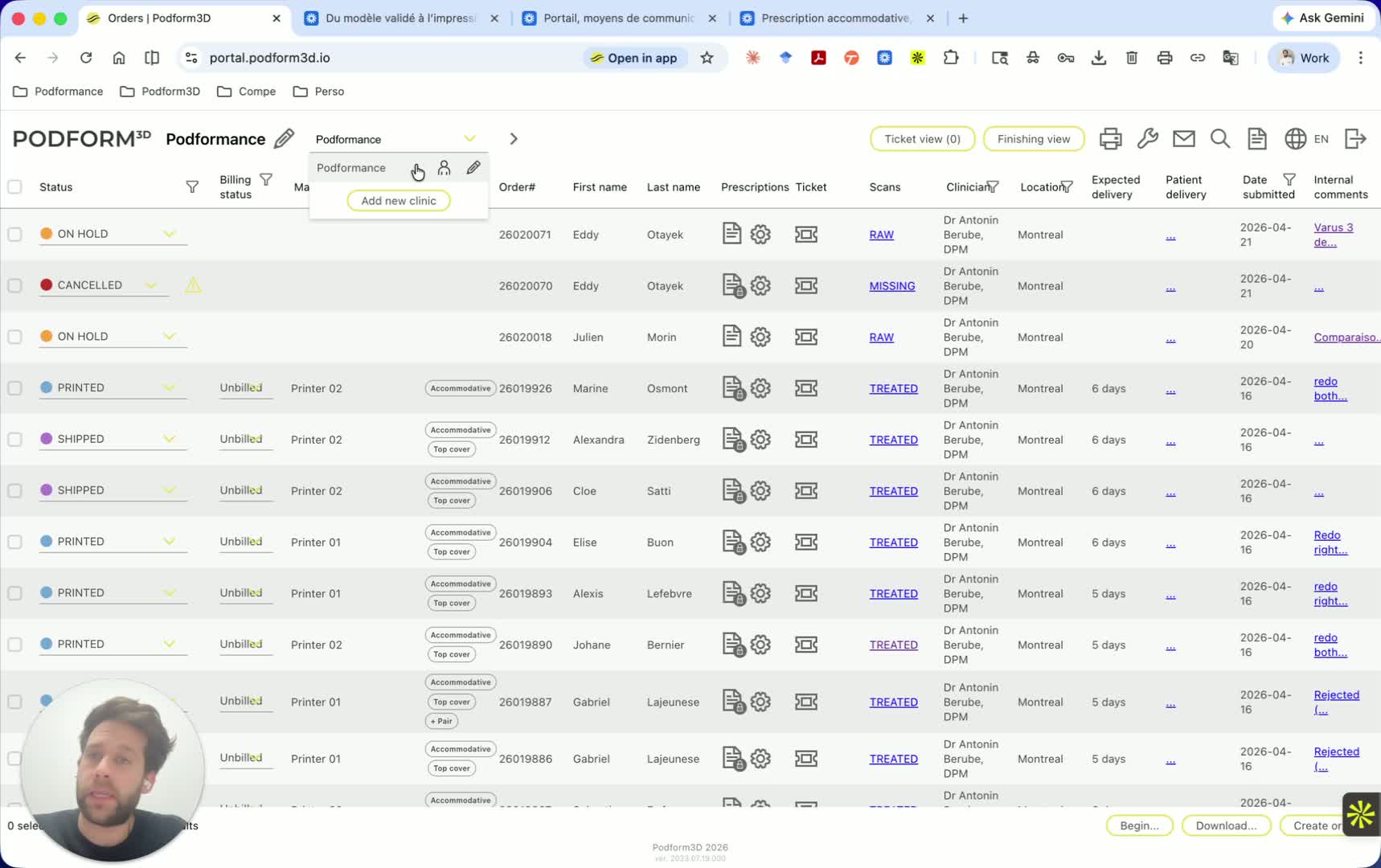 Manage users and email access