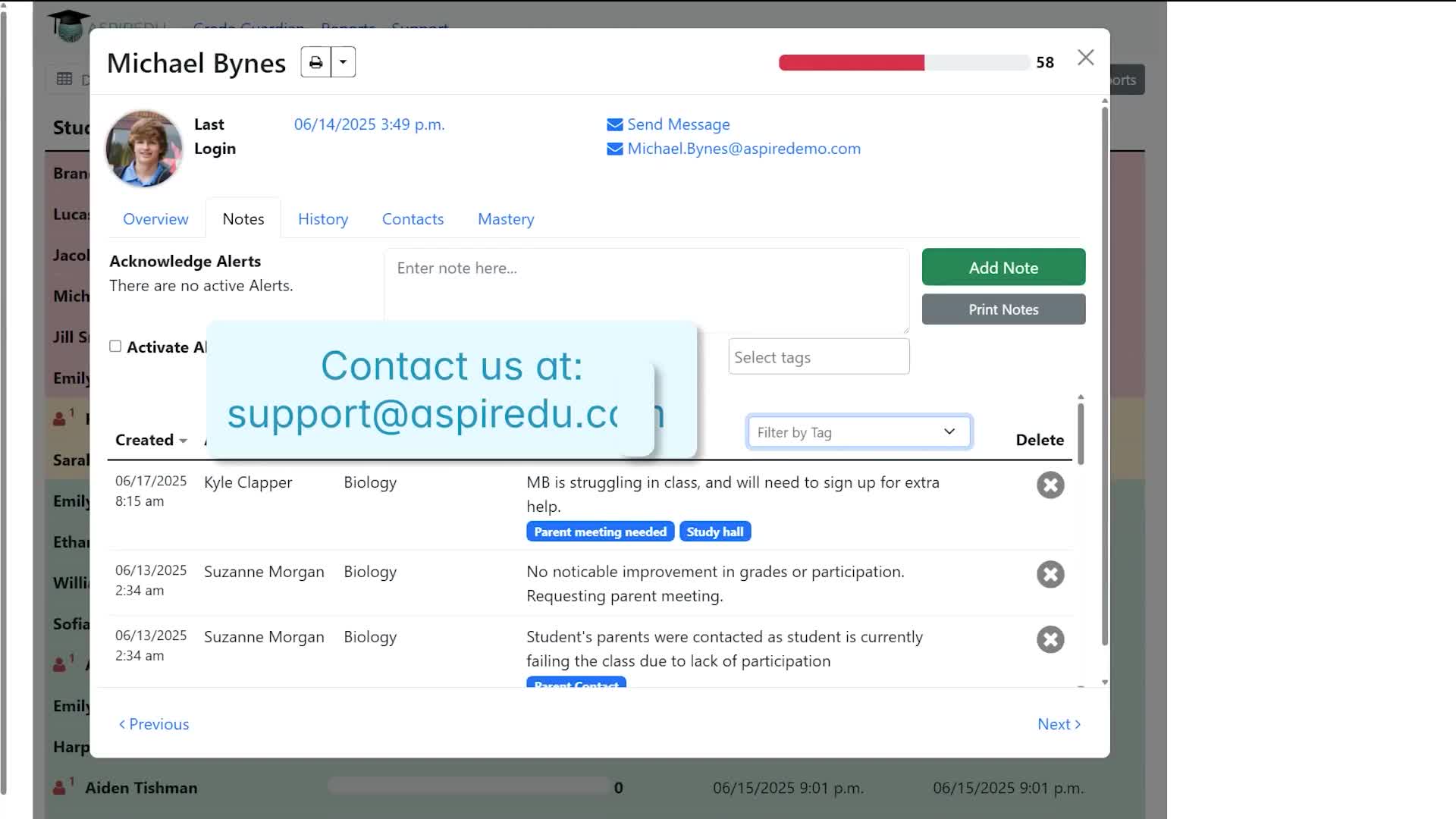 Contact us! At AspirEDU.com