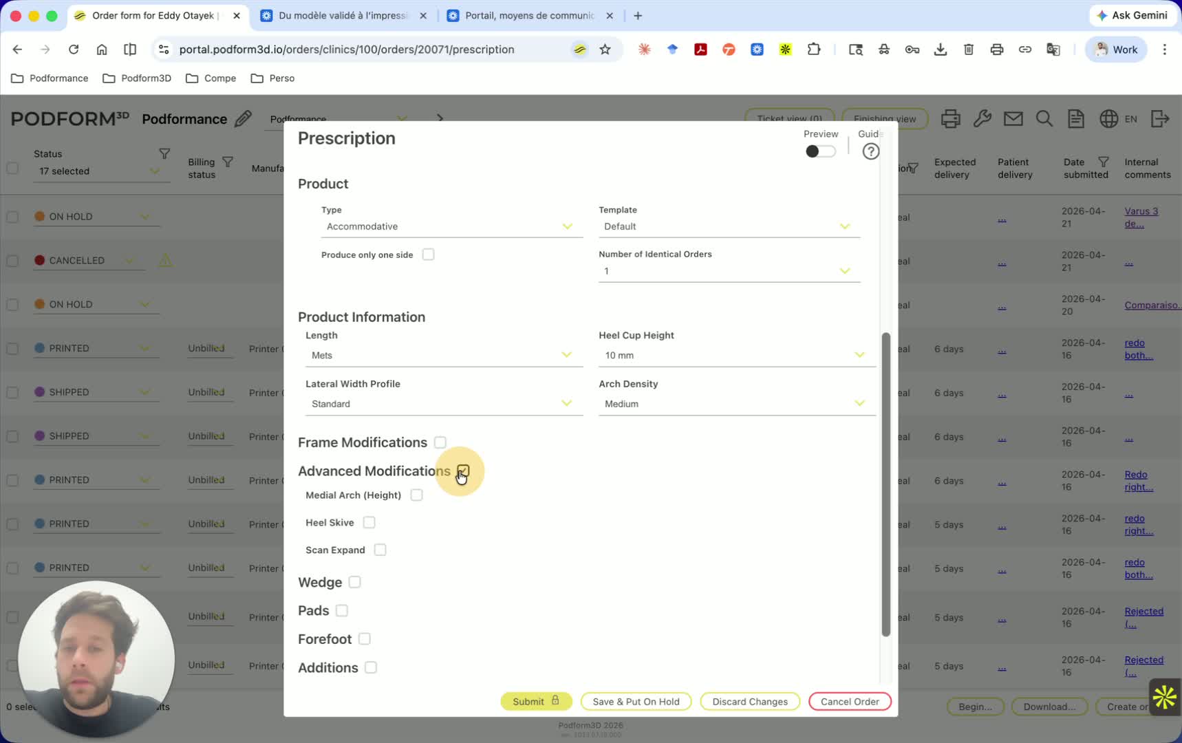 Use advanced shape modifications